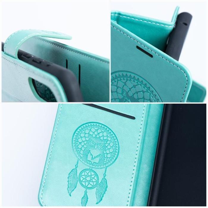 OEM - Galaxy A15 5G Plånboksfodral Mezzo Dream Catcher - Grön