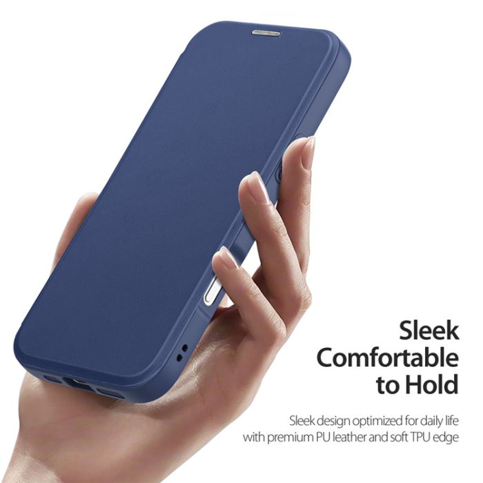 Dux Ducis - Dux Ducis iPhone 17 Pro Plånboksfodral MagSafe Skin X Pro Kickstand