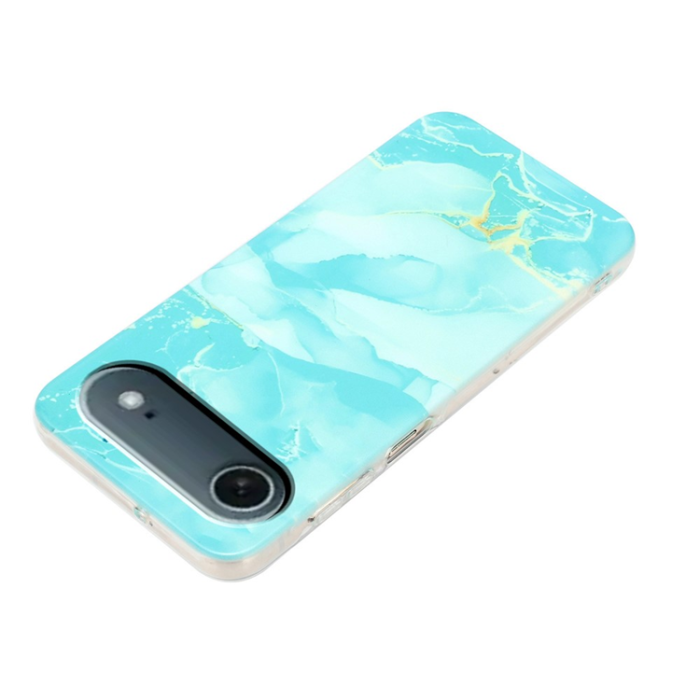 A-One Brand - iPhone Air Mobilskal Marble Pattern Painted TPU - Grön