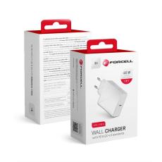 Forcell - Forcell Reseladdare med USB-C Socket 3A 45W PD and QC 4.0
