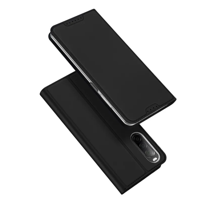 Dux Ducis - Dux Ducis Sony Xperia 10 V Plånboksfodral Skin Pro - Svart