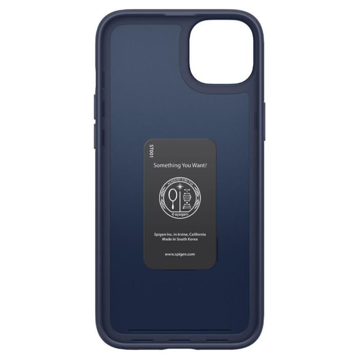 Spigen - Spigen iPhone 14 Plus Skal Thin Fit - Marinblå