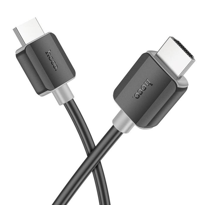 Hoco - Hoco HDMI - HDMI Kabel 2m 2.0 4K/60Hz US08 - Svart