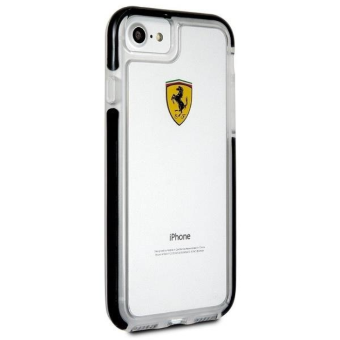 Ferrari - Ferrari iPhone 7/8/SE (2020/2022) Skal Shockproof - Transparent
