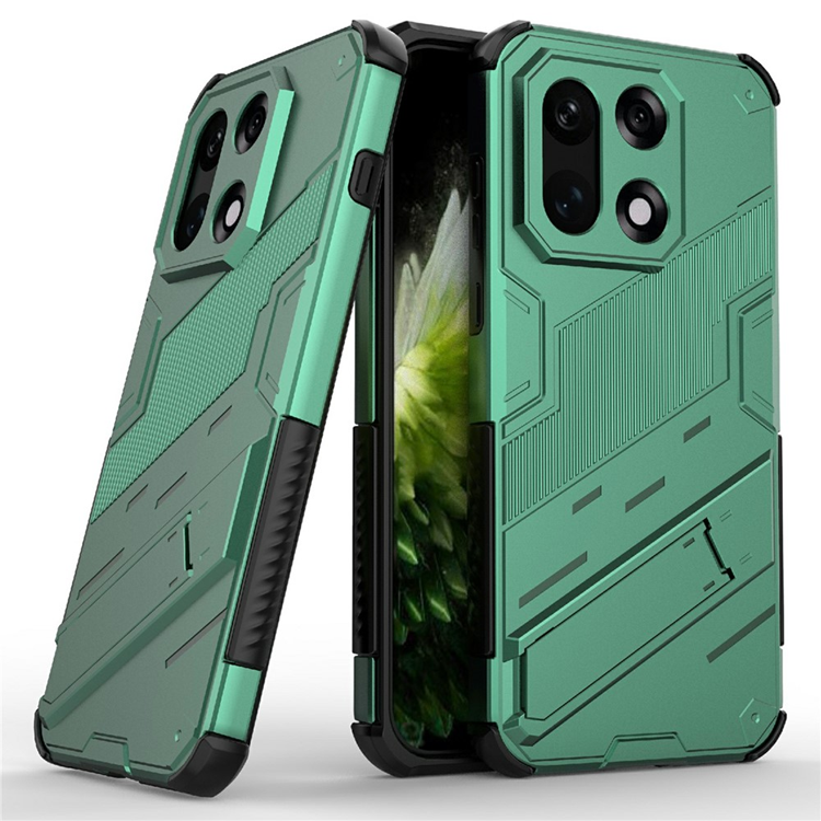 OnePlus 15 Mobilskal PC + TPU Shockproof Kickstand - Grön (Grön) | 2353 | AlltMobil