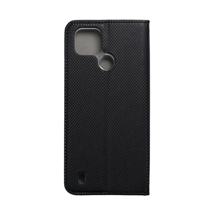 UTGATT1 - Realme C21 Plånboksfodral Smart Konstläder - Svart