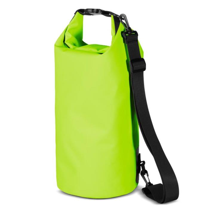 OEM - Vattentät Ryggsäck Väska 10L PVC - Ljusgrön