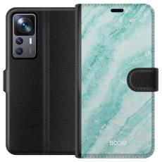 iSecrets - Pl&aring;nboksfodral till Xiaomi 12T Pro med Mint Marble