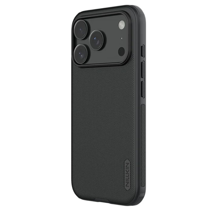Nillkin - NILLKIN iPhone 17 Pro Mobilskal MagSafe Frosted Shield Pro - Svart