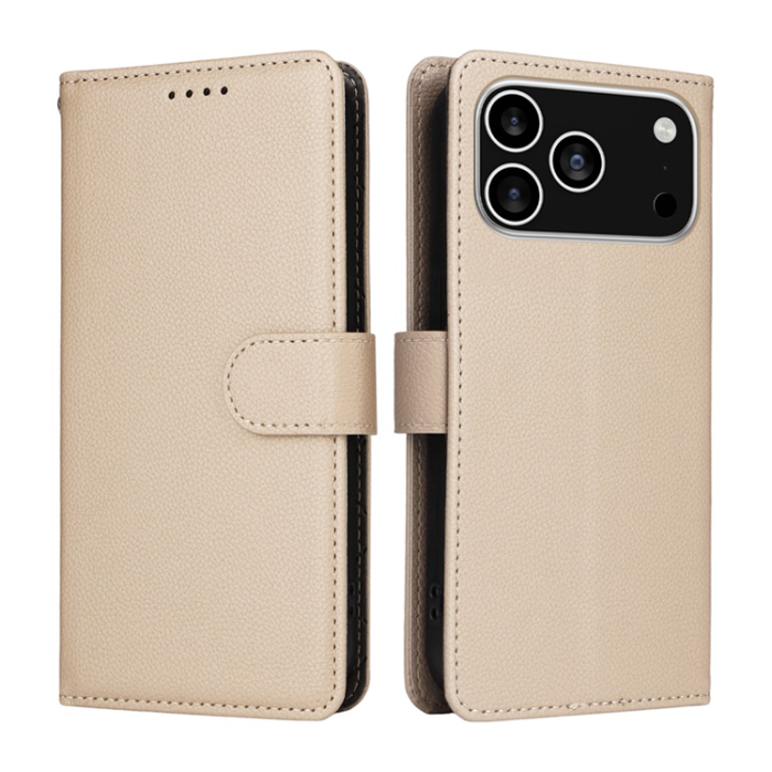 A-One Brand - iPhone 17 Pro Plånboksfodral RFID Blocking med Handledsrem