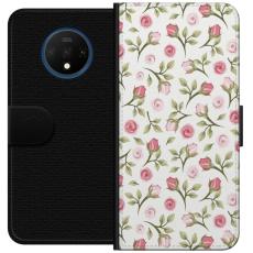 iSecrets - Plånboksfodral till OnePlus 7T med Blommigt