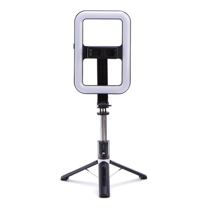 OEM - Selfiestick och Tripod med LED-blixt och fjärrkontroll 99X - Svart