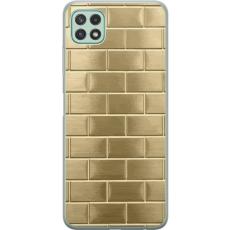 iSecrets - Mobilskal till Samsung Galaxy A22 5G med Gyllene Murstenar