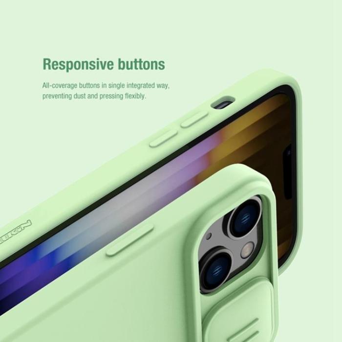 Nillkin - Nillkin iPhone 14 Plus Skal Magsafe Magnetic - Blå