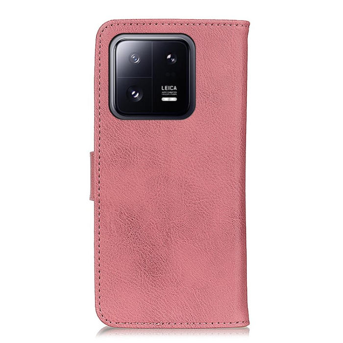 KHAZNEH - KHAZNEH Xiaomi Mi 11 Ultra Plånboksfodral Cowhide - Rosa