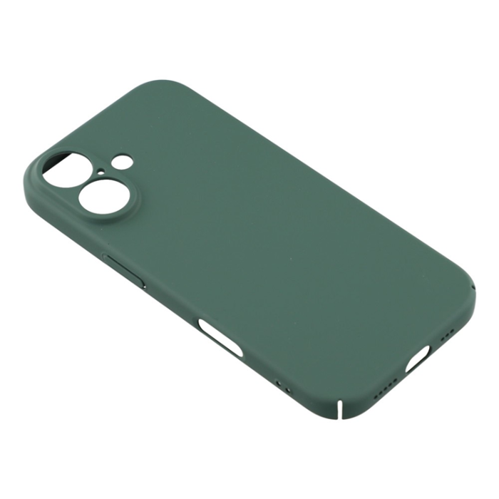 A-One Brand - iPhone 17 Mobilskal Skin-Touch Rubberized Hard PC - Grön