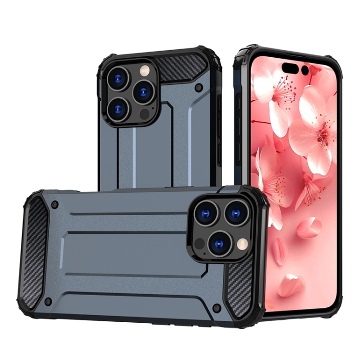 OEM - iPhone 16 Pro Mobilskal Hybrid Armor - Blå