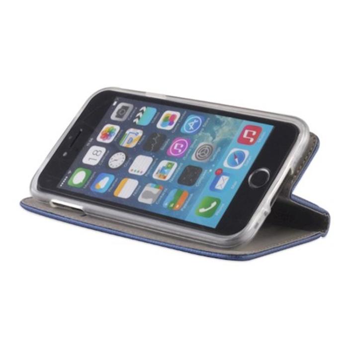 OEM - iPhone 16 Pro Max Plånboksfodral Smart Magnet - Marinblå