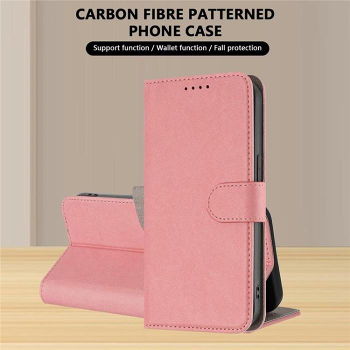 A-One Brand - iPhone 17 Plånboksfodral Solid Color - Rosa