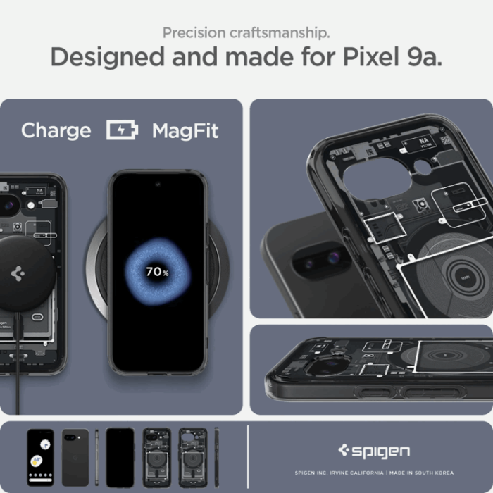 Spigen - Spigen Google Pixel 9a Mobilskal Magsafe Ultra Hybrid Zero One