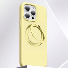 A-One Brand - iPhone 16 Pro Max Mobilskal MagSafe Silikon Roterande