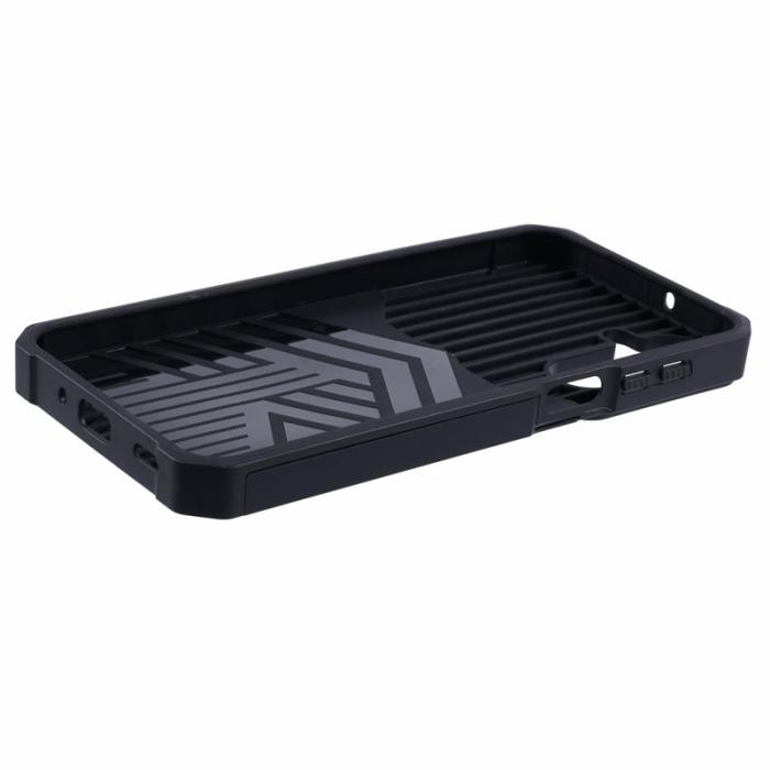 OEM - Mobilskal för Samsung Galaxy S26 Kickstand PC + TPU - Svart