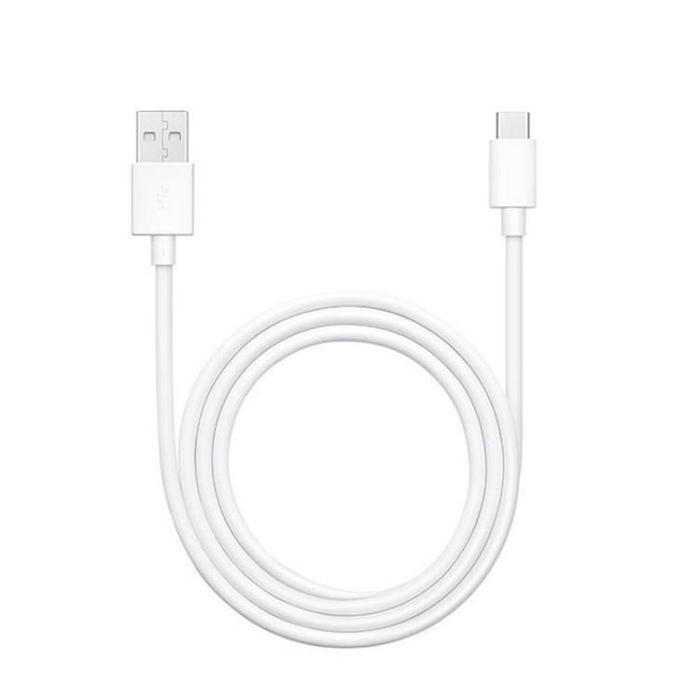 OPPO - OPPO USB-A Till USB-C 3A Kabel 1m Bulk - Vit