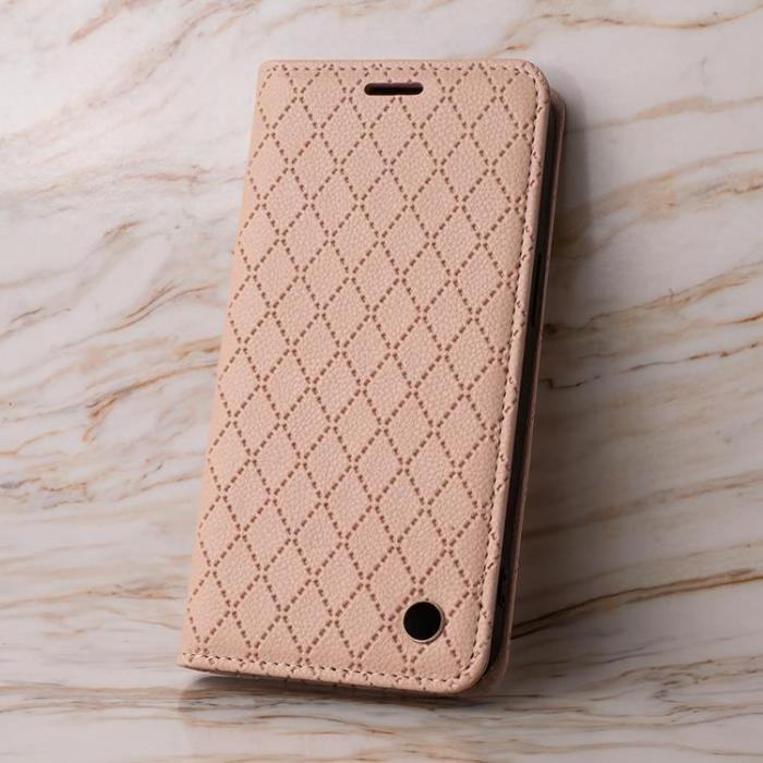 OEM - iPhone 16 Pro Plånboksfodral Smart Caro - Beige