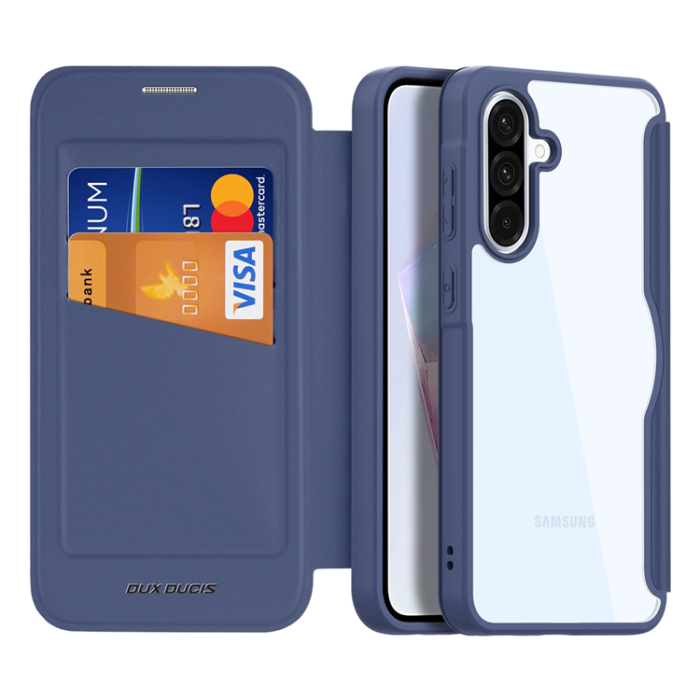 Dux Ducis - Dux Ducis Galaxy A36 5G/A56 5G Plånboksfodral Skin X Pro - Blå