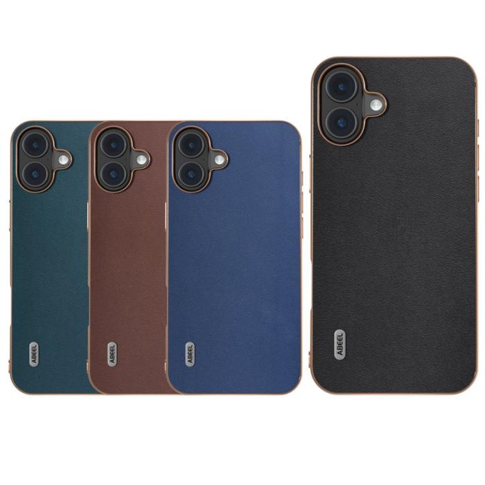 ABEEL - ABEEL Mobilskal till iPhone 16 Electroplating Kantskydd Grön