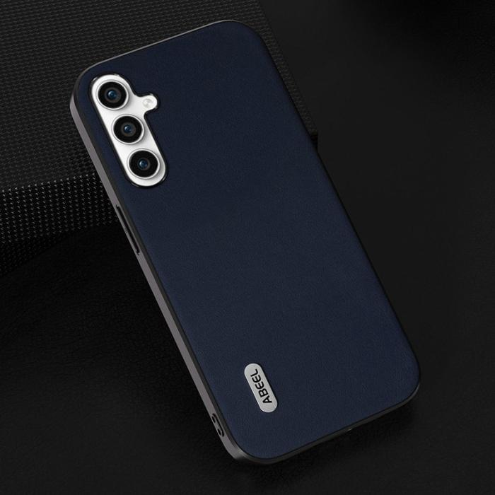 ABEEL - ABEEL Mobilskal till Samsung Galaxy S23 FE Shockproof Nappa Blå
