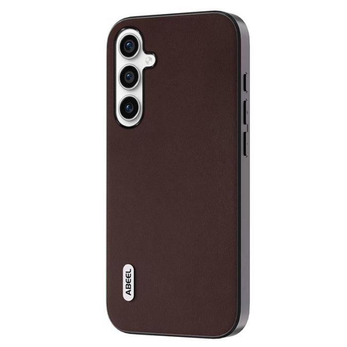 ABEEL - ABEEL Mobilskal till Samsung Galaxy S23 FE Shockproof Nappa - Brun
