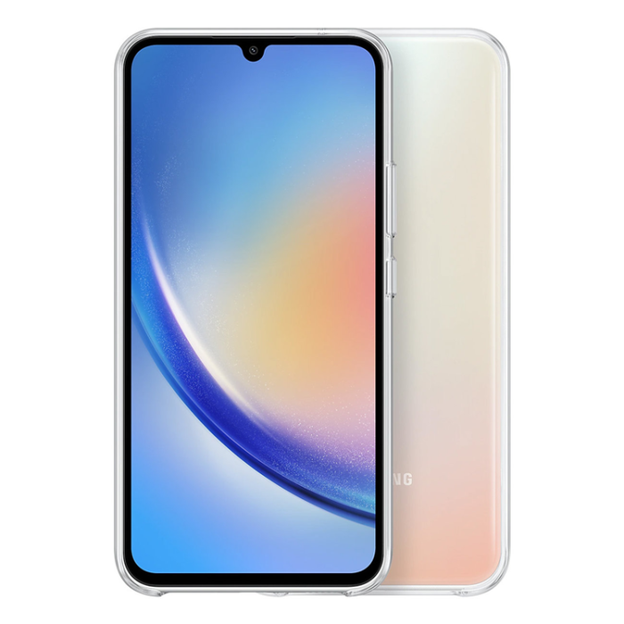 Samsung - Samsung Galaxy A34 5G Mobilskal Clear Gel - Transparent