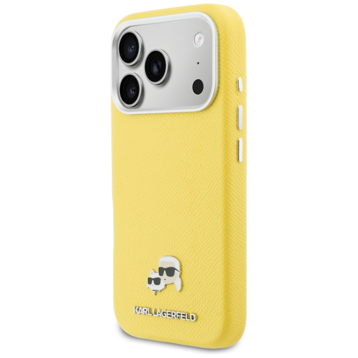 KARL LAGERFELD - Karl Lagerfeld Mobilskal till iPhone 18 Pro Max/17 Pro Max MagSafe Karl - Gul