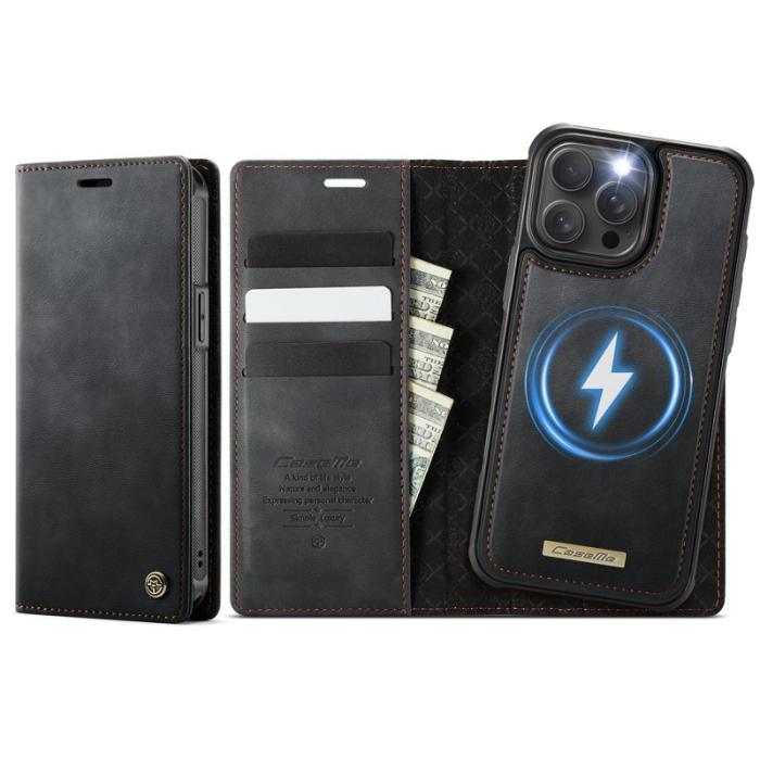 Caseme - CASEME C49 Fodral för iPhone 13 Pro 6.1 tum - Svart
