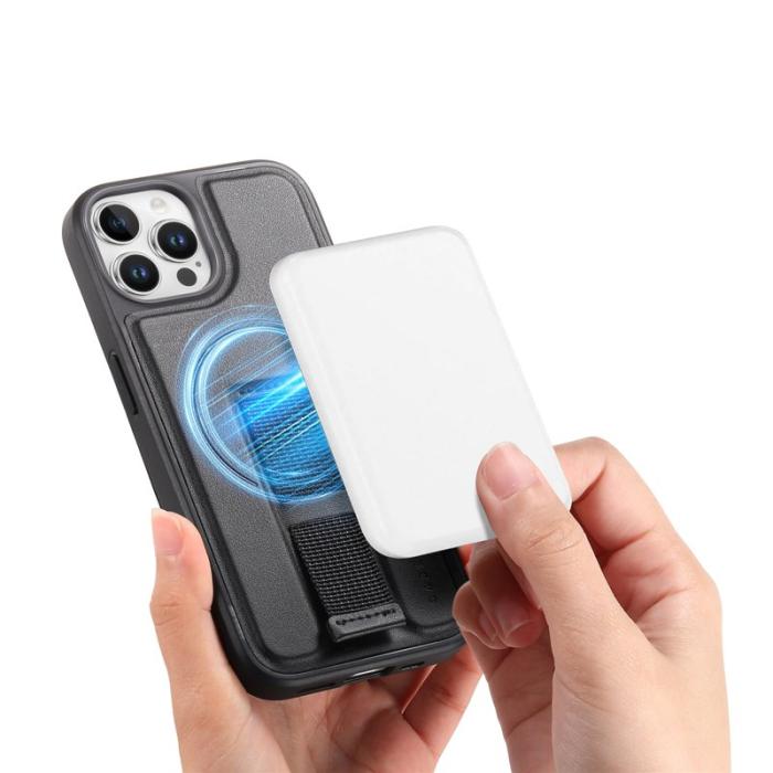 CASENEO - CASENEO iPhone 12 Pro Max Fodral KonstLäder - Svart