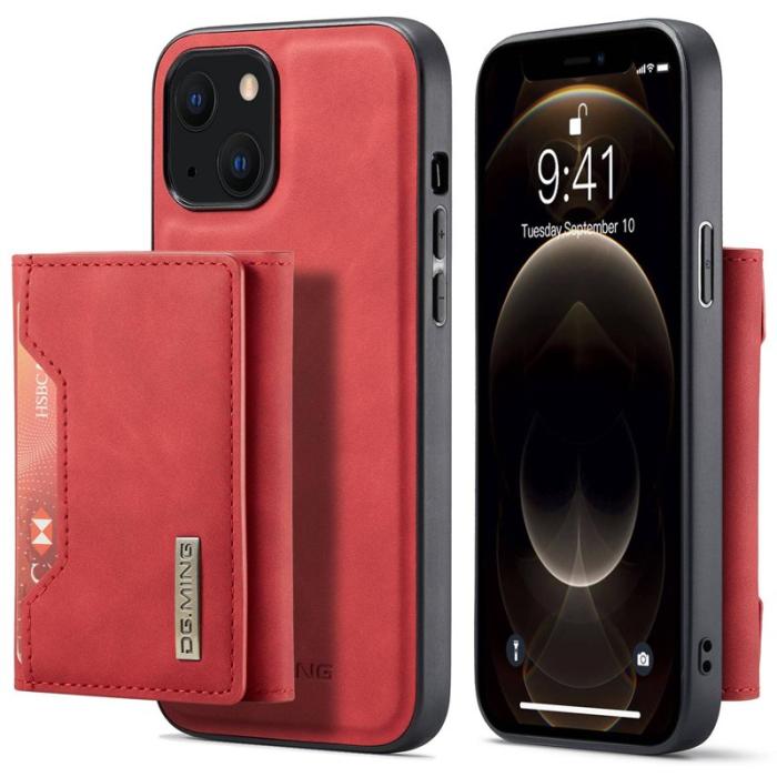 DG.MING - DG.MING M2 Series iPhone 14 Plus Skal Röd med Kickstand
