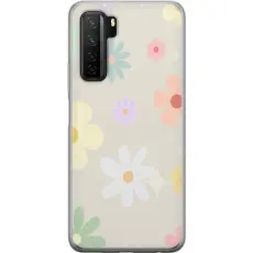 Gustaf - Mobilskal till Huawei P40 lite 5G med fejdande blommor
