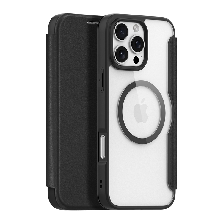 Dux Ducis iPhone 16 Pro Plånboksfodral Magsafe Skin X Pro - Svart | 2353 | AlltMobil