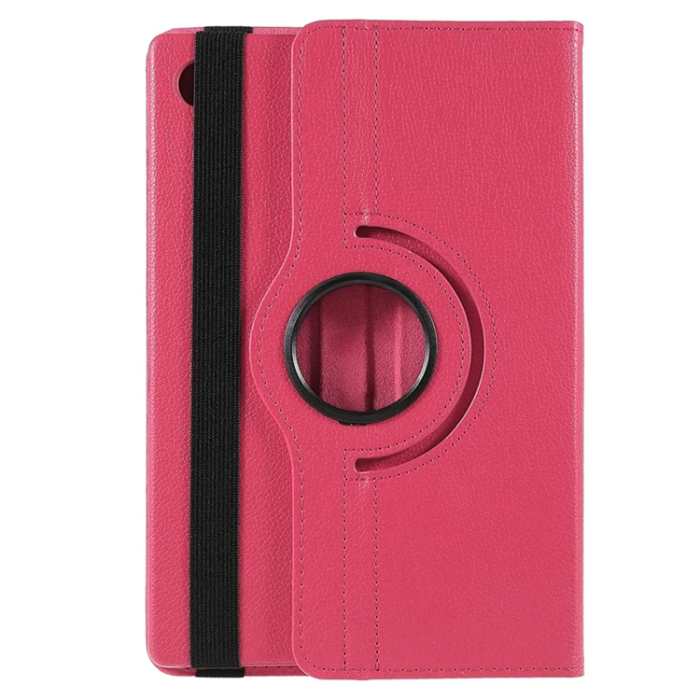 A-One Brand - Galaxy Tab A9 Plus Fodral Rotating Stand PU - Rosa
