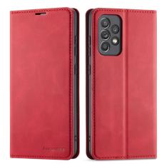 FORWENW - FORWENW Fantasy Series Konstl&auml;der Pl&aring;nboksfodral f&ouml;r Samsung Galaxy A52 - R&ouml;d