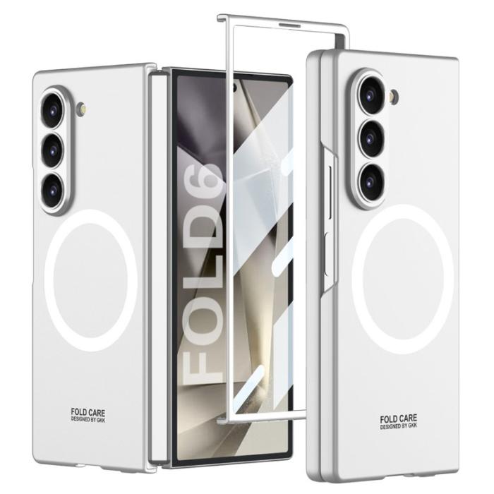 GKK - GKK Samsung Galaxy Z Fold6 5G Fodral - PC - Silver