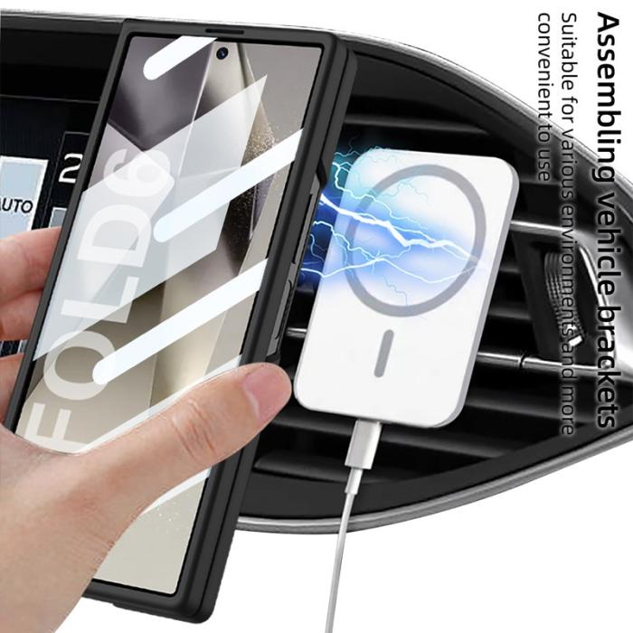 GKK - GKK Samsung Galaxy Z Fold6 5G Fodral - PC - Silver