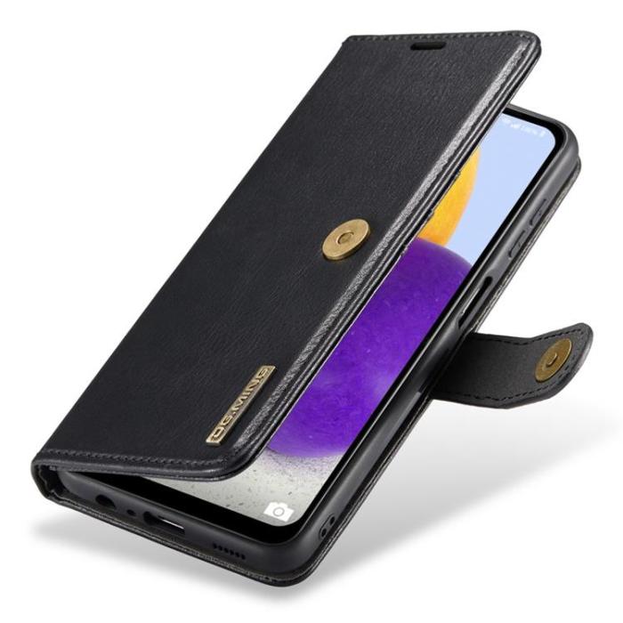 DG.MING - DG.MING Folio Flip Detachable Plånboksfodral Galaxy A13 4G - Svart