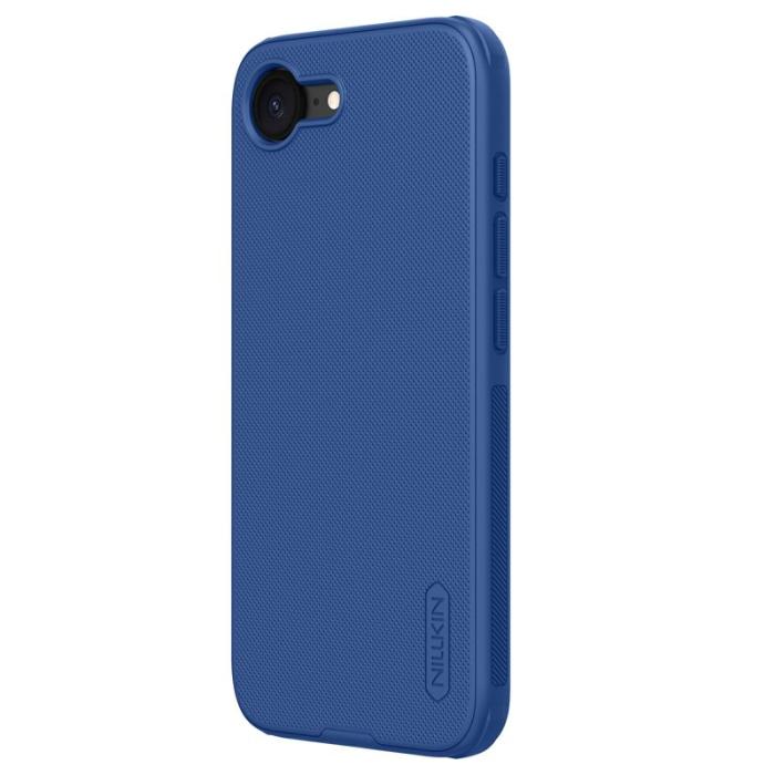 Nillkin - NILLKIN Frosted Shield Pro Mobilskal till iPhone 16e Matt Blå