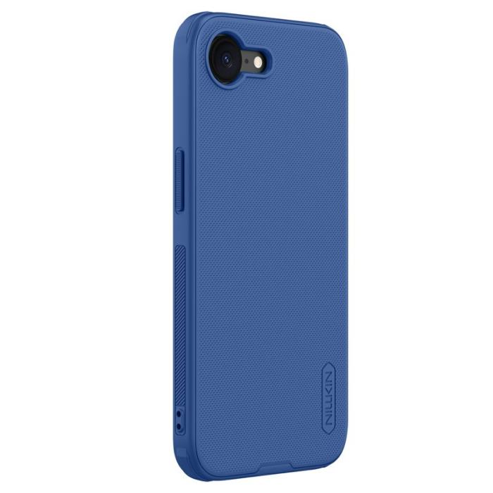 Nillkin - NILLKIN Frosted Shield Pro Mobilskal till iPhone 16e Matt Blå