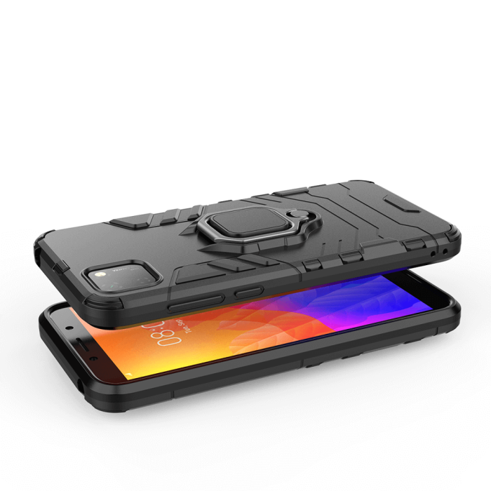 UTGATT1 - Rugged Kickstand Skal till Huawei Y5p - Blå