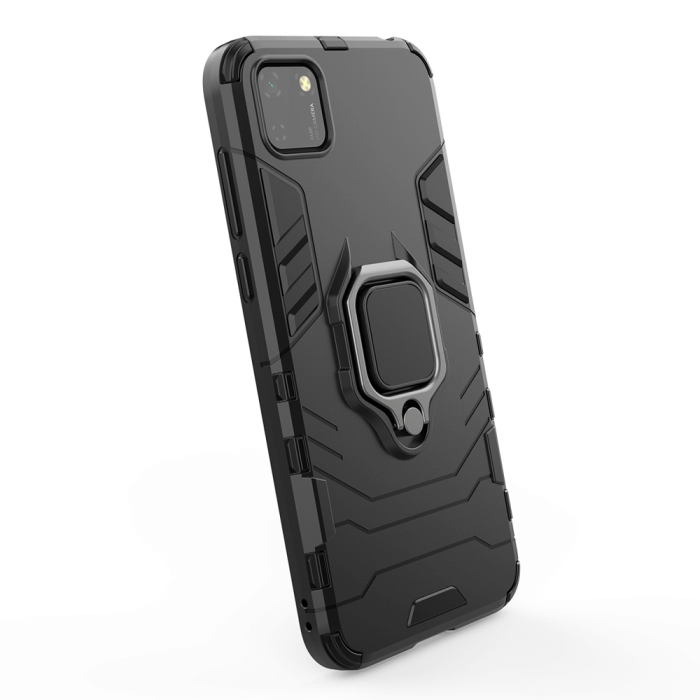 UTGATT1 - Rugged Kickstand Skal till Huawei Y5p - Blå
