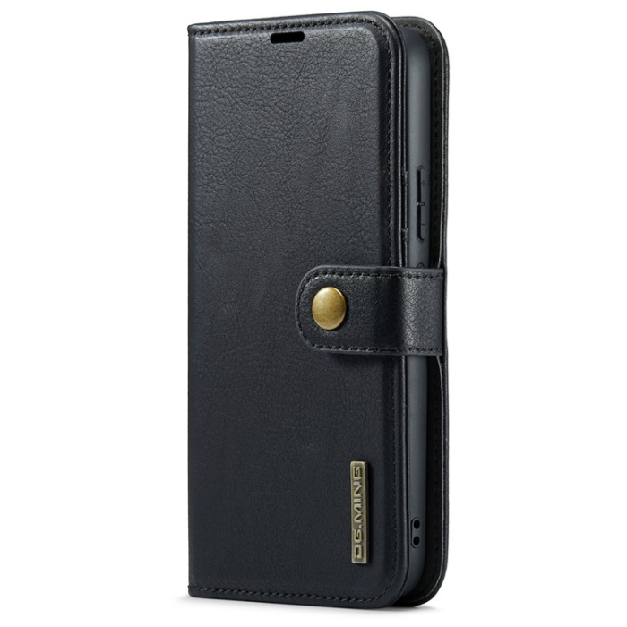 DG.MING - DG.MING Galaxy A34 5G Plånboksfodral Äkta Läder 2in1 - Svart