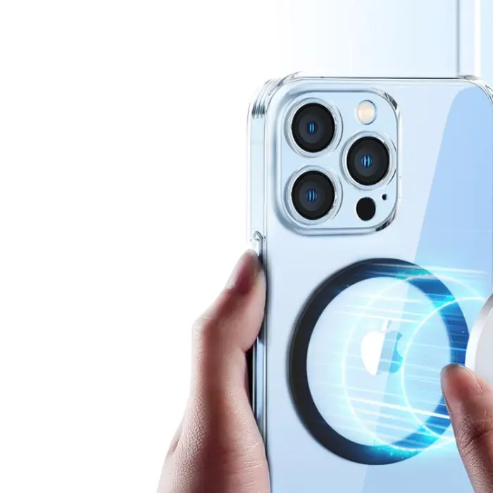 Joyroom - Joyroom Magnetisk Magsafe Metallring för Smartphone - Rosa